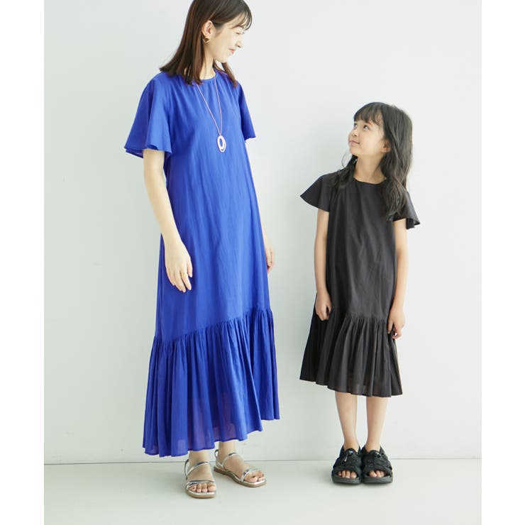 【KIDS】INDIAフレア袖ティアードワンピース/リンクコーデ | ROPE' PICNIC【KIDS】 | 詳細画像13 