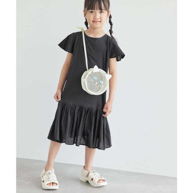 【KIDS】INDIAフレア袖ティアードワンピース/リンクコーデ | ROPE' PICNIC【KIDS】 | 詳細画像5 