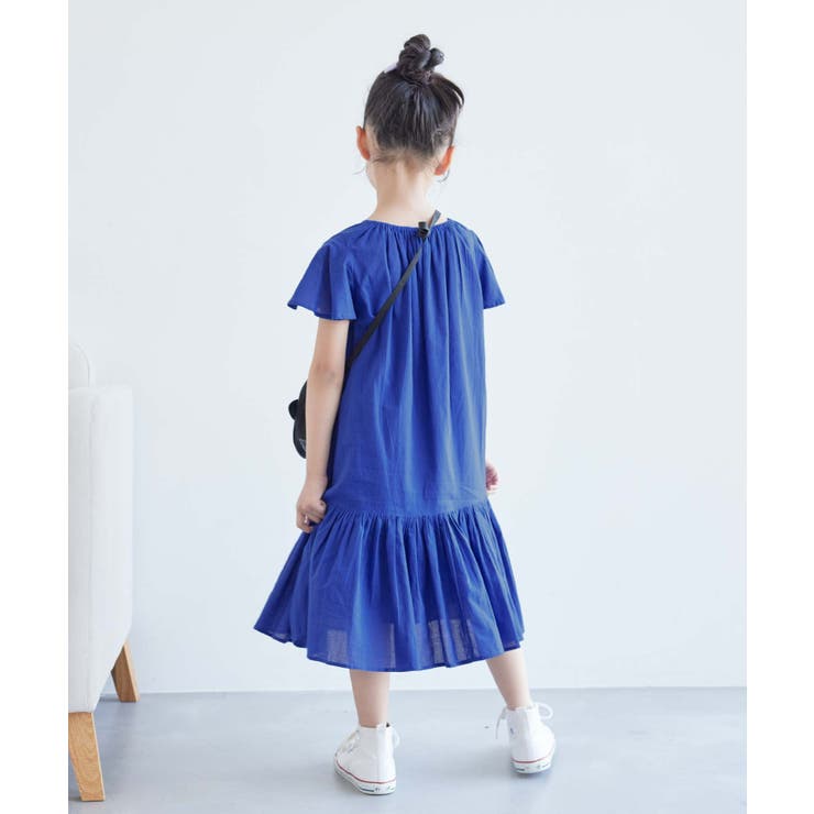 【KIDS】INDIAフレア袖ティアードワンピース/リンクコーデ | ROPE' PICNIC【KIDS】 | 詳細画像9 