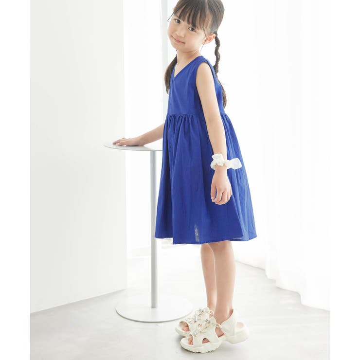 【KIDS】INDIA麻混前後2WAYジャンパースカート/リンクコーデ | ROPE' PICNIC【KIDS】 | 詳細画像8 