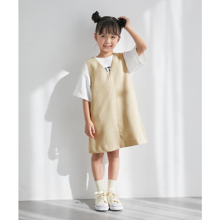 【KIDS】ブライトシリーズ/ジャンパースカート/2WAY/リンクコーデ | ROPE' PICNIC【KIDS】 | 詳細画像12 