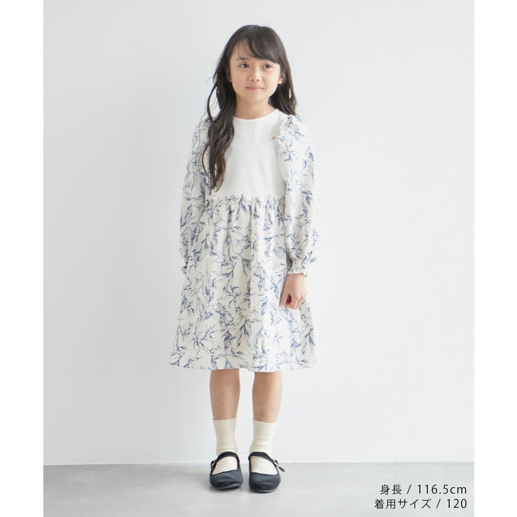 【KIDS】カットドッキングワンピース/リンクコーデ | ROPE' PICNIC【KIDS】 | 詳細画像2 