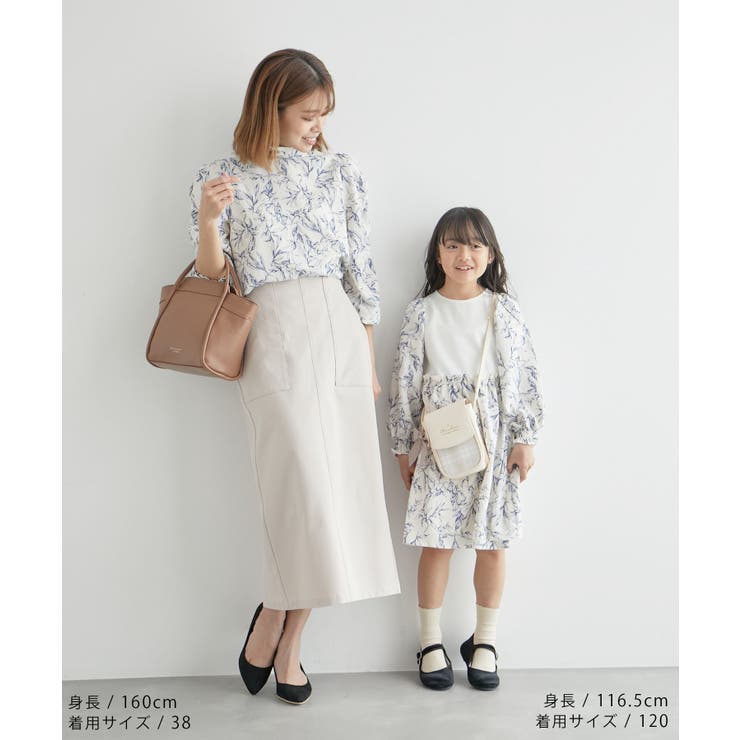 【KIDS】カットドッキングワンピース/リンクコーデ | ROPE' PICNIC【KIDS】 | 詳細画像7 