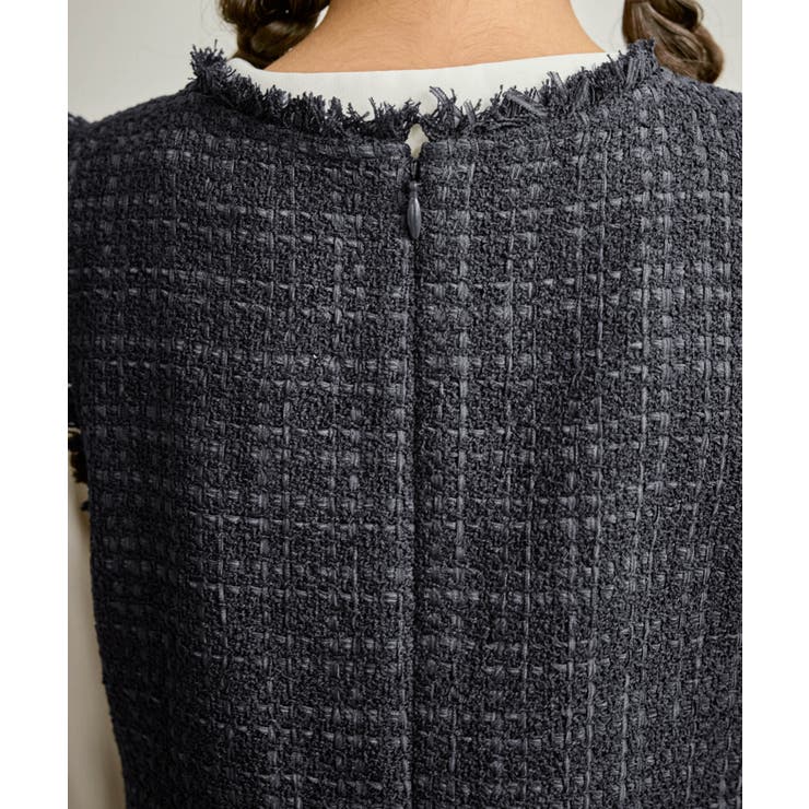 【KIDS キッズ】パールボタンツイードジャンパースカート セレモニー対応 | ROPE' PICNIC【KIDS】 | 詳細画像20 