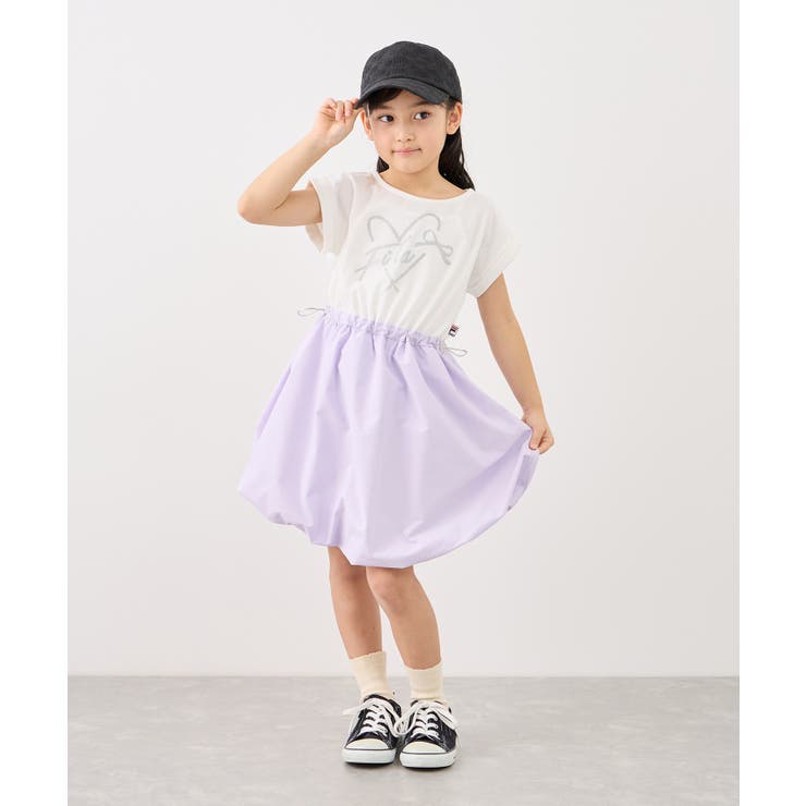 【KIDS/キッズ】【FILA/フィラ別注】ドッキングバルーンワンピース | ROPE' PICNIC【KIDS】 | 詳細画像10 