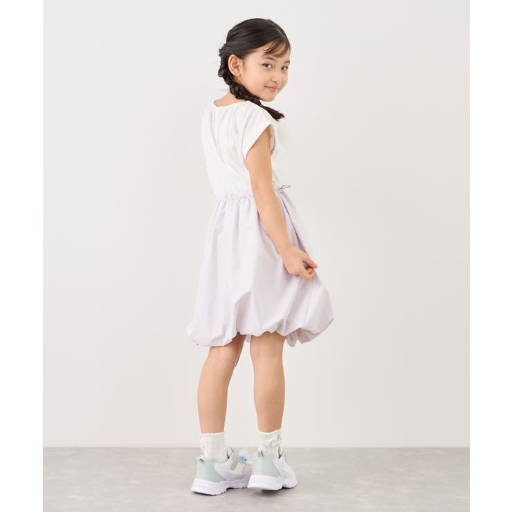 【KIDS/キッズ】【FILA/フィラ別注】ドッキングバルーンワンピース | ROPE' PICNIC【KIDS】 | 詳細画像4 