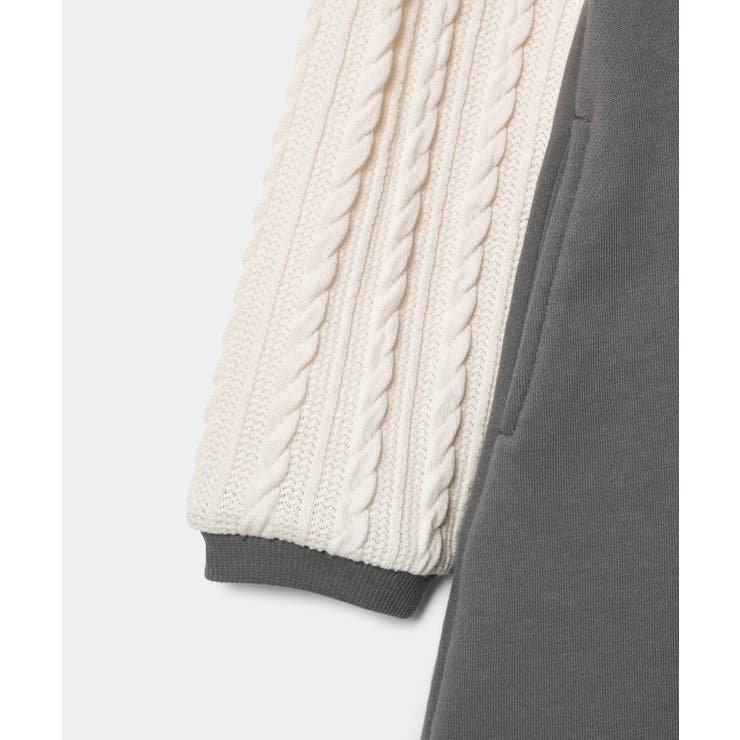 【KIDS】袖ケーブル裏起毛ワンピース | ROPE' PICNIC【KIDS】 | 詳細画像20 