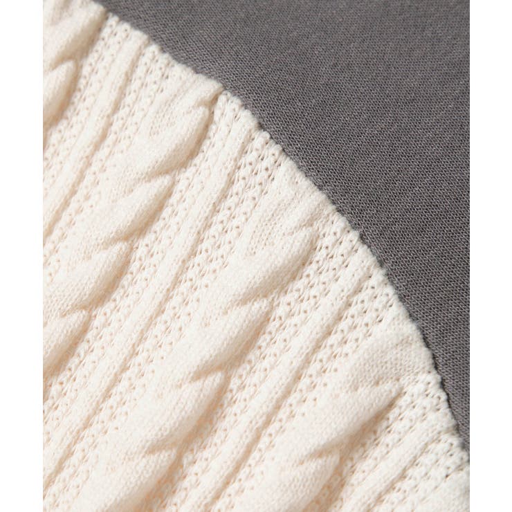 【KIDS】袖ケーブル裏起毛ワンピース | ROPE' PICNIC【KIDS】 | 詳細画像23 