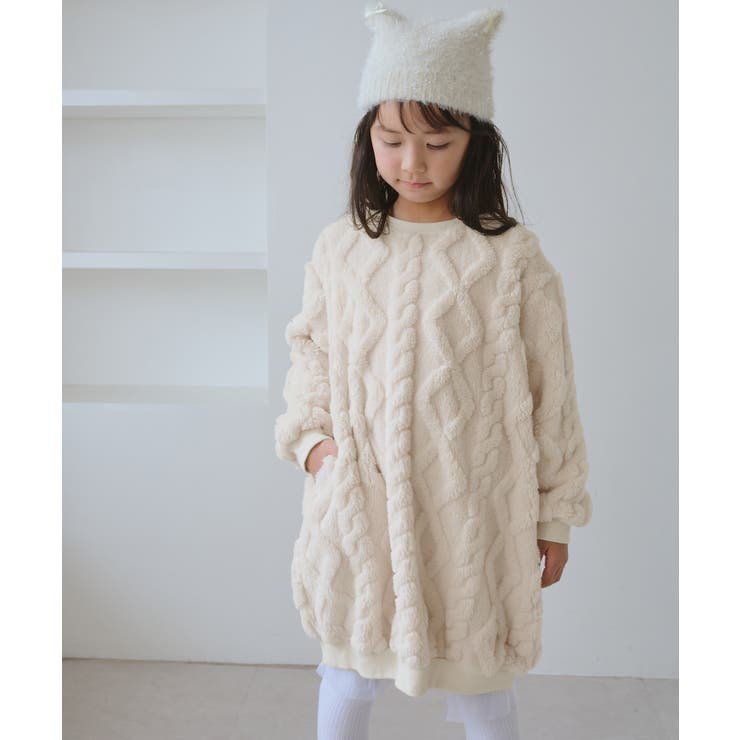 【KIDS/キッズ】ケーブルボアワンピース | ROPE' PICNIC【KIDS】 | 詳細画像5 