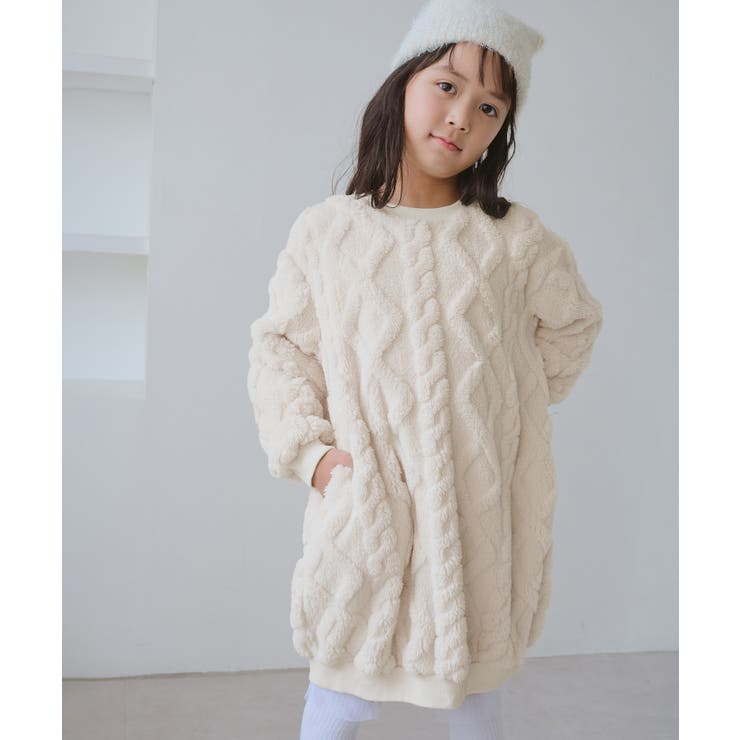 キナリ(16) | 【KIDS/キッズ】ケーブルボアワンピース | ROPE' PICNIC【KIDS】