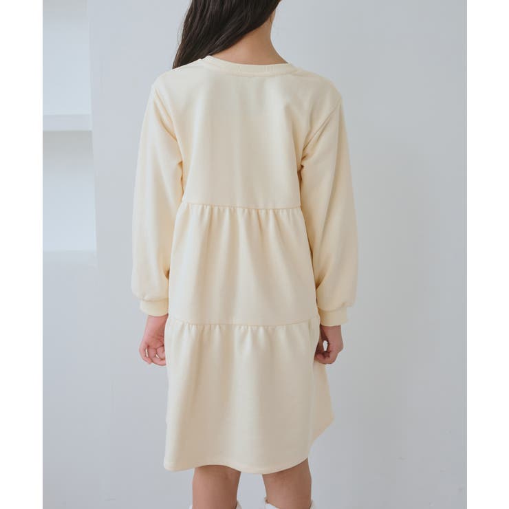 【KIDS/キッズ】裏毛ティアードロゴワンピース | ROPE' PICNIC【KIDS】 | 詳細画像12