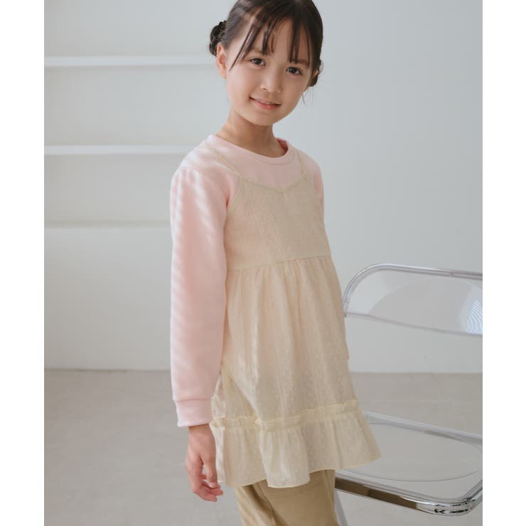 【KIDS/キッズ】レースチュニックワンピース | ROPE' PICNIC【KIDS】 | 詳細画像8 