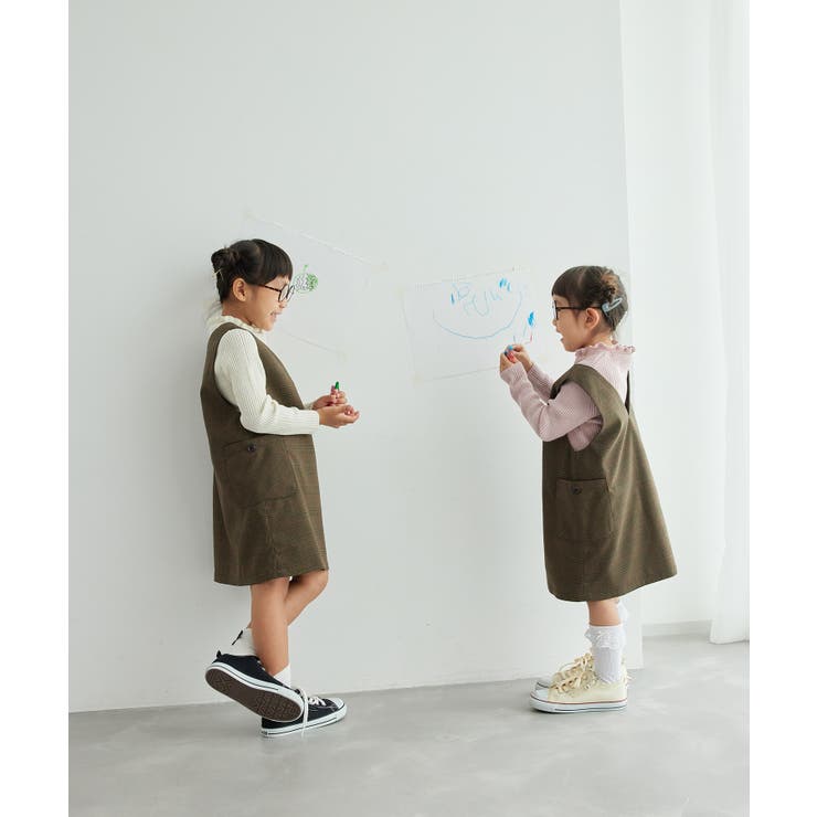 CHAGE and ASKA DESCENTE スタッフジャンパー グッズ 組曲 ジャンパースカート 「150-160cm」ダンボールニット