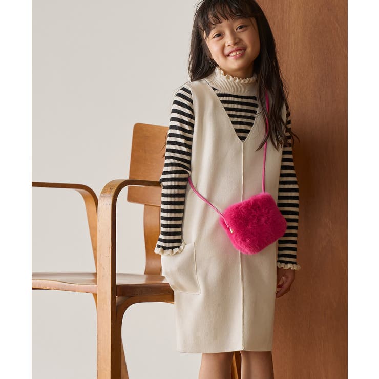 キナリ系(19) | 【KIDS】洗える・アンチピリング /ニットジャンパースカート/リンクコーデ | ROPE' PICNIC【KIDS】