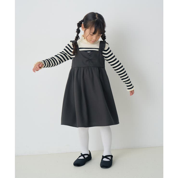 【KIDS】ツイードジャンパースカート WEB限定:110cmサイズ リンクコー… | ROPE' PICNIC【KIDS】 | 詳細画像2 