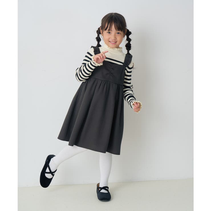 【KIDS】ツイードジャンパースカート WEB限定:110cmサイズ リンクコー… | ROPE' PICNIC【KIDS】 | 詳細画像3 