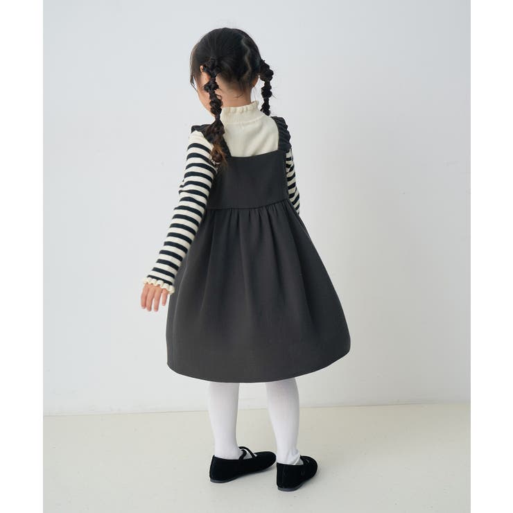 【KIDS】ツイードジャンパースカート WEB限定:110cmサイズ リンクコー… | ROPE' PICNIC【KIDS】 | 詳細画像4 