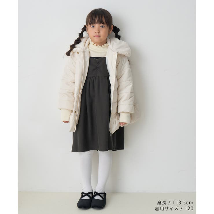 ツイードジャンパースカート WEB限定:110cmサイズ リンクコーデ