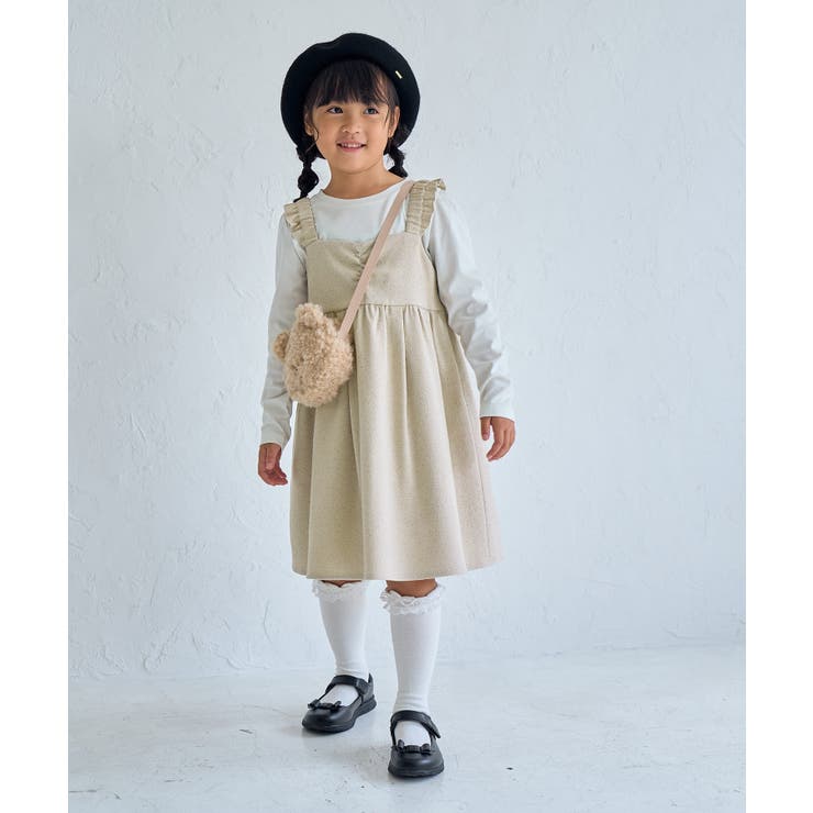 【KIDS】ツイードジャンパースカート WEB限定:110cmサイズ リンクコー… | ROPE' PICNIC【KIDS】 | 詳細画像7 