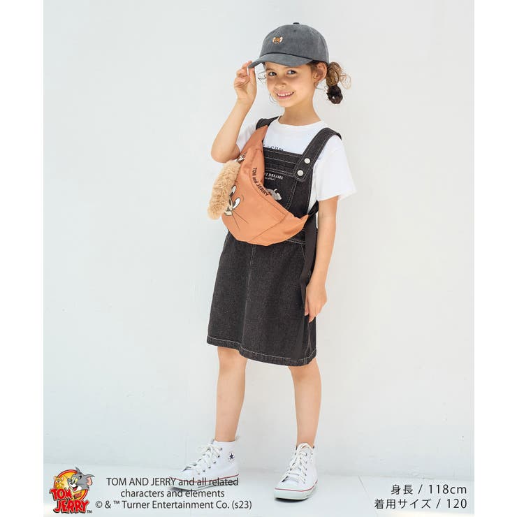 【KIDS】【TOM and JERRY】デニムジャンパースカート | ROPE' PICNIC【KIDS】 | 詳細画像10 