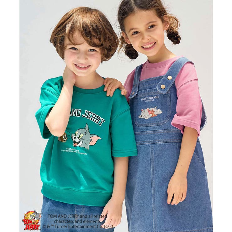 【KIDS】【TOM and JERRY】デニムジャンパースカート | ROPE' PICNIC【KIDS】 | 詳細画像14 