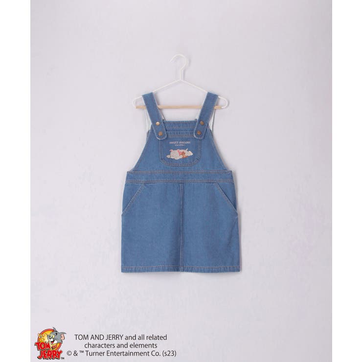 【KIDS】【TOM and JERRY】デニムジャンパースカート | ROPE' PICNIC【KIDS】 | 詳細画像17 
