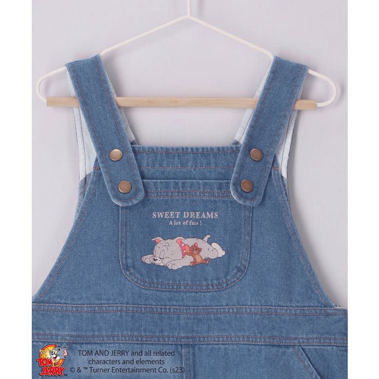 【KIDS】【TOM and JERRY】デニムジャンパースカート | ROPE' PICNIC【KIDS】 | 詳細画像19 