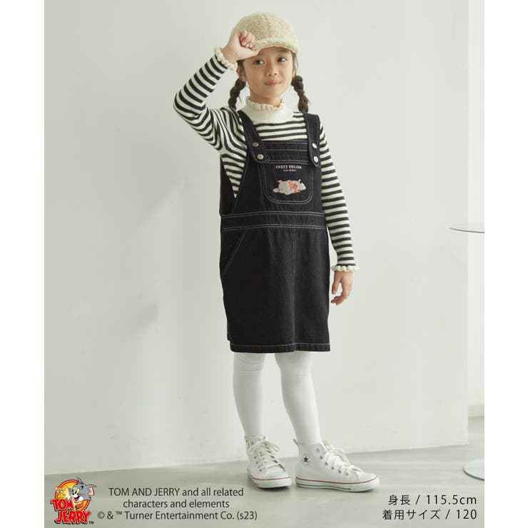 【KIDS】【TOM and JERRY】デニムジャンパースカート | ROPE' PICNIC【KIDS】 | 詳細画像2 