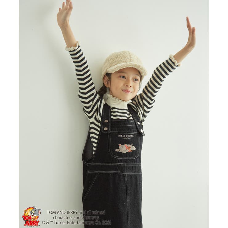 【KIDS】【TOM and JERRY】デニムジャンパースカート | ROPE' PICNIC【KIDS】 | 詳細画像4 