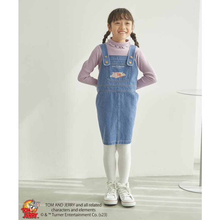 【KIDS】【TOM and JERRY】デニムジャンパースカート | ROPE' PICNIC【KIDS】 | 詳細画像6 