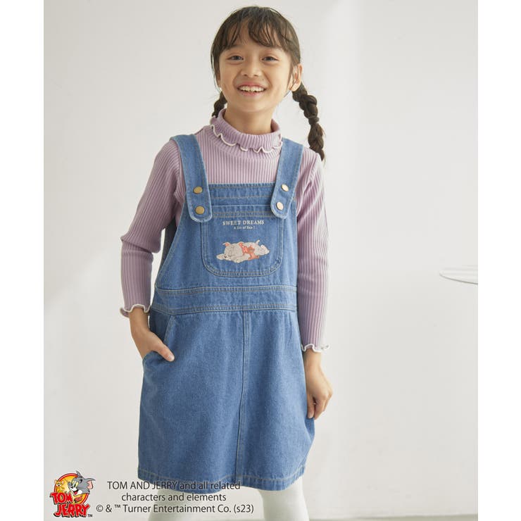 【KIDS】【TOM and JERRY】デニムジャンパースカート | ROPE' PICNIC【KIDS】 | 詳細画像7 