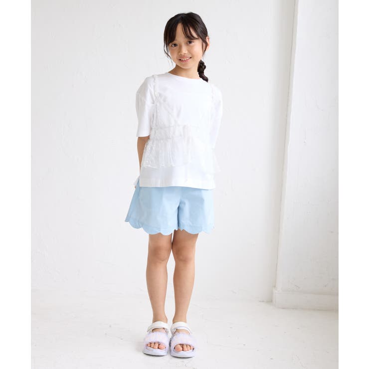 【KIDS/キッズ】フロントリボンチュールキャミビスチェ | ROPE' PICNIC【KIDS】 | 詳細画像8 