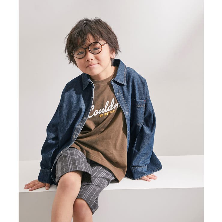 KIDS】UNISEXオーバーサイズデニムシャツ[品番：RPCW0035243]｜ROPE