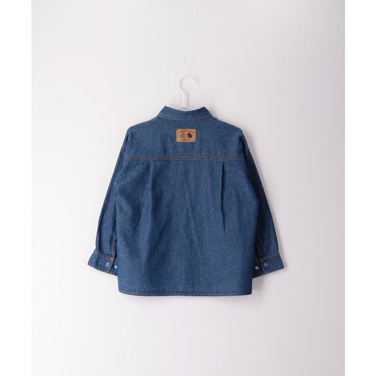 【KIDS】UNISEXオーバーサイズデニムシャツ | ROPE' PICNIC【KIDS】 | 詳細画像16 