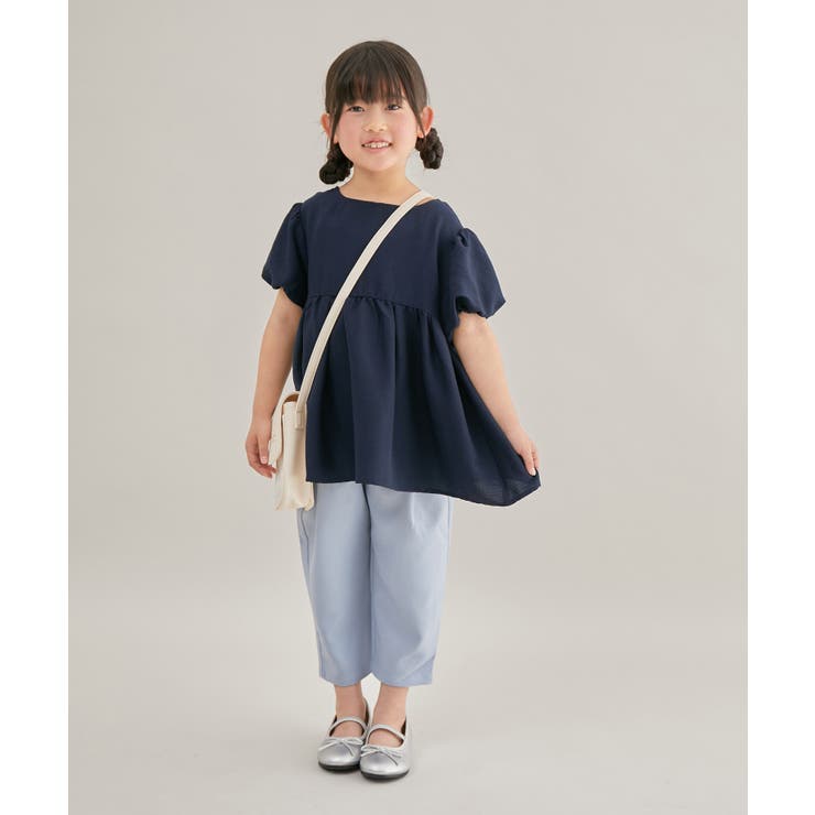 【KIDS】バルーンスリーブギャザーブラウス | ROPE' PICNIC【KIDS】 | 詳細画像7 