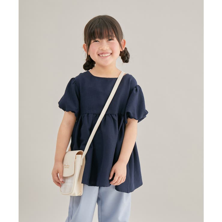 【KIDS】バルーンスリーブギャザーブラウス | ROPE' PICNIC【KIDS】 | 詳細画像9 