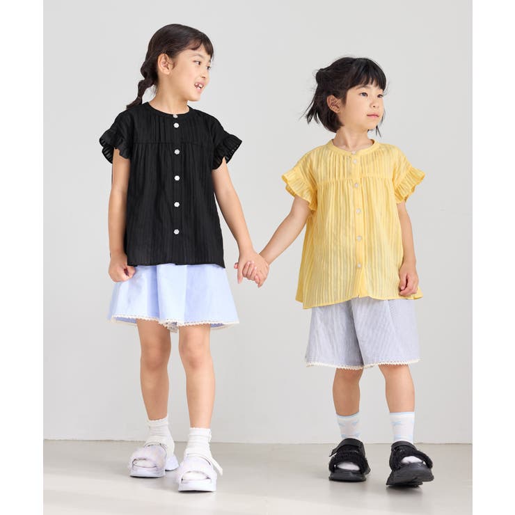 【KIDS/キッズ】ピンタックギャザーブラウス | ROPE' PICNIC【KIDS】 | 詳細画像7 