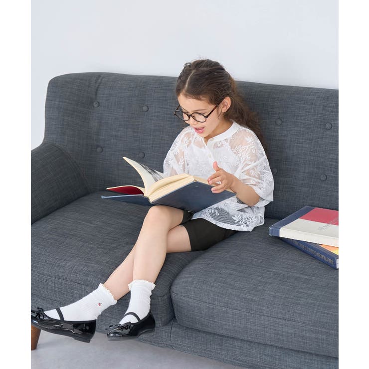 【KIDS】リンクコーデ/レース羽織り半袖シャツ | ROPE' PICNIC【KIDS】 | 詳細画像3 