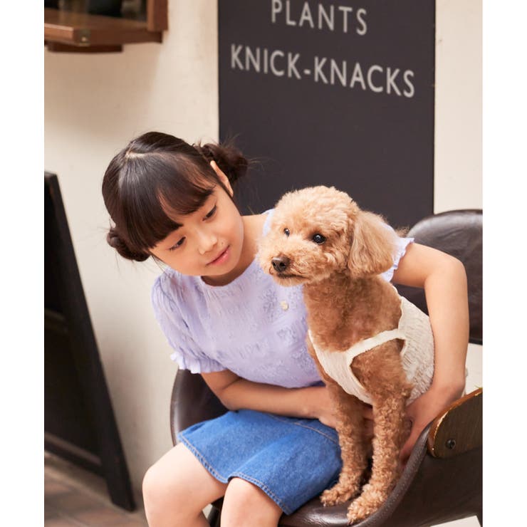 【KIDS】リンクコーデ/パフスリーブポコポコジャガードブラウス | ROPE' PICNIC【KIDS】 | 詳細画像10 