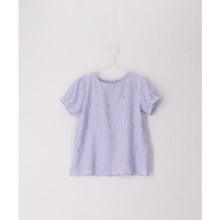 【KIDS】リンクコーデ/パフスリーブポコポコジャガードブラウス | ROPE' PICNIC【KIDS】 | 詳細画像12 