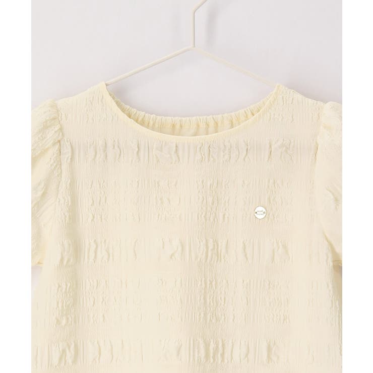 【KIDS】リンクコーデ/パフスリーブポコポコジャガードブラウス | ROPE' PICNIC【KIDS】 | 詳細画像15 