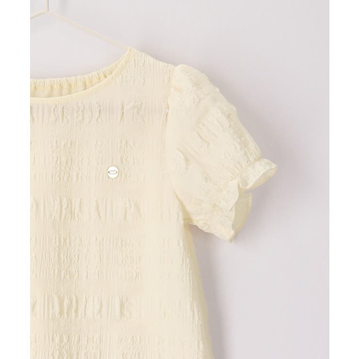 【KIDS】リンクコーデ/パフスリーブポコポコジャガードブラウス | ROPE' PICNIC【KIDS】 | 詳細画像16 