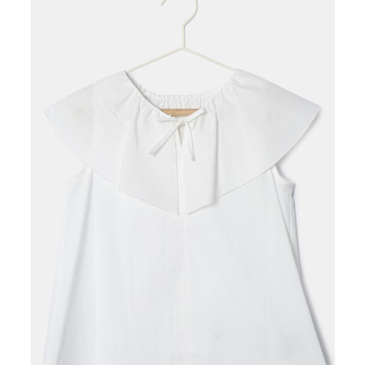 【KIDS】リボンディティールラッフルカラーブラウス/リンクコーデ | ROPE' PICNIC【KIDS】 | 詳細画像12 