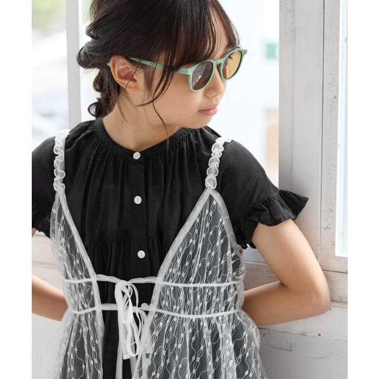 【KIDS/キッズ】コットンボイルギャザーブラウス/リンクコーデ | ROPE' PICNIC【KIDS】 | 詳細画像5 