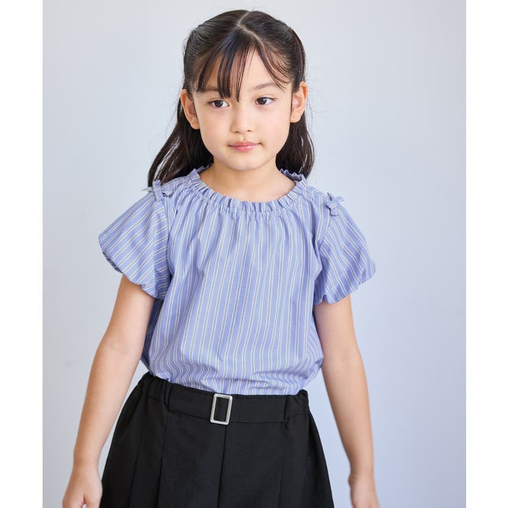 【KIDS/キッズ】バルーンスリーブブラウス/UVケア・接触冷感・リンクコーデ | ROPE' PICNIC【KIDS】 | 詳細画像14 