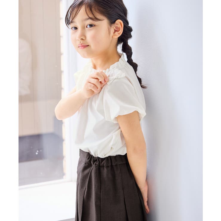 【KIDS/キッズ】バルーンスリーブブラウス/UVケア・接触冷感・リンクコーデ | ROPE' PICNIC【KIDS】 | 詳細画像6 