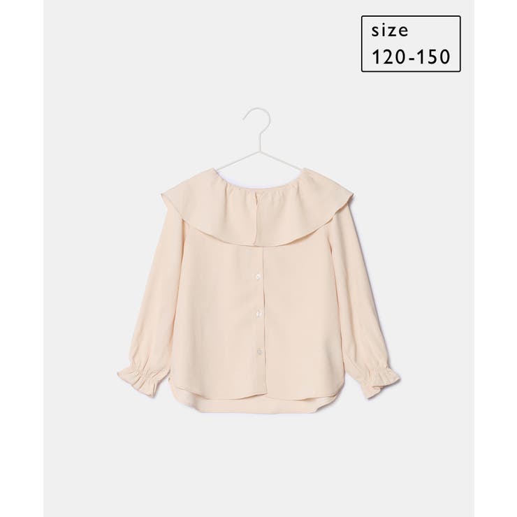 クリーム(83) | 【KIDS】フレアカラーブラウス | ROPE' PICNIC【KIDS】