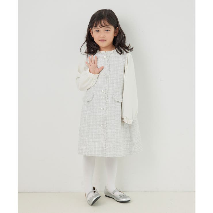 【KIDS】白からの解放 袖リボンブラウス リンクコーデ | ROPE' PICNIC【KIDS】 | 詳細画像6 