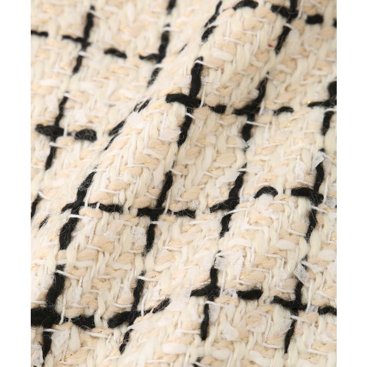 【KIDS】チェックツイードビスチェ/セットアップ対応 | ROPE' PICNIC【KIDS】 | 詳細画像12 