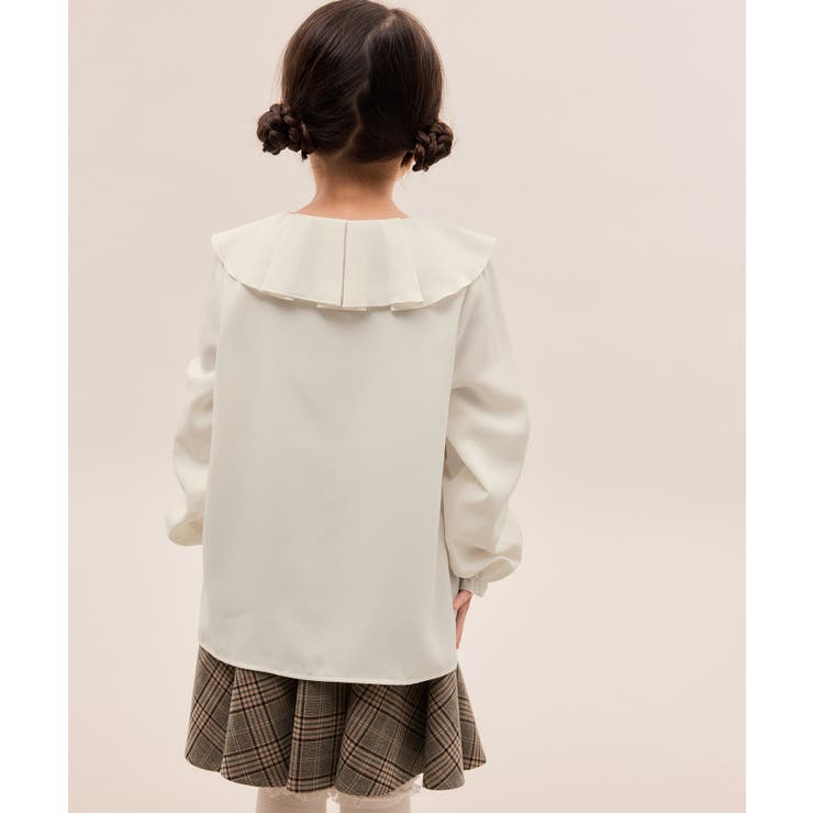 【KIDS/キッズ】フレアカラーブラウス/リンクコーデ | ROPE' PICNIC【KIDS】 | 詳細画像3 